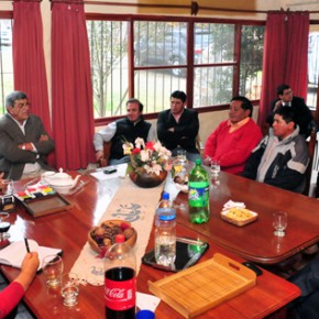 Romero se reunió con los candidatos del Frente Popular Salteño por el Dpto. de La Caldera